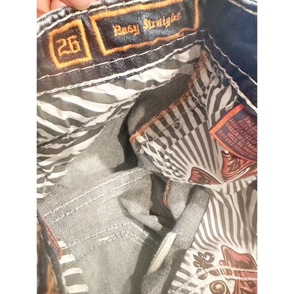 NWOT Rock Revival Zarina Easy Straight Size 26 Womens - Picture 6 of 6